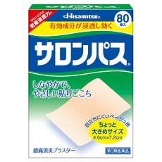 샤론파스(사론파스) 일본국민파스 80매입