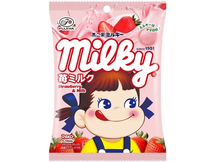 후지야 딸기 밀키 캔디