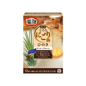온포 호사스러운 걸쭉한 목욕 히노키 12개입