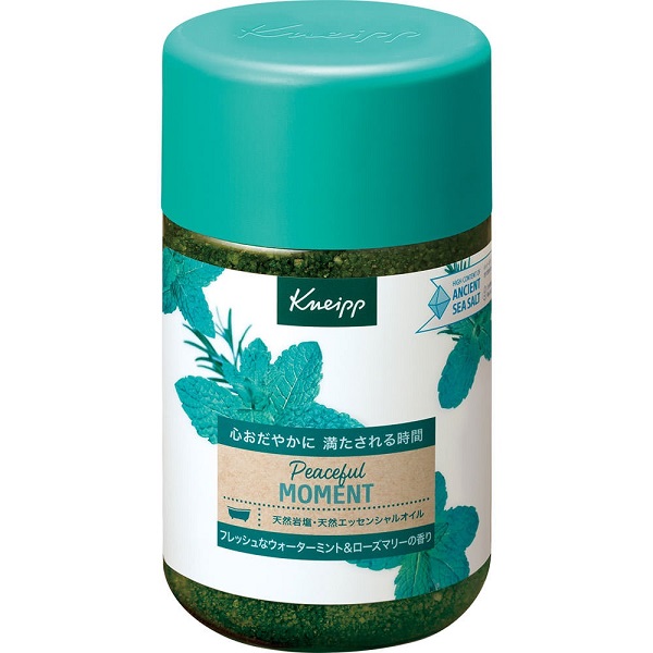 Kneipp 바스솔트 피스풀모먼트 워터민트＆로즈마리 향 입욕제 850
