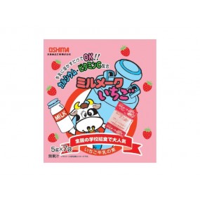 OSHIMA 우유에 타먹는 미르 메이크 딸기맛