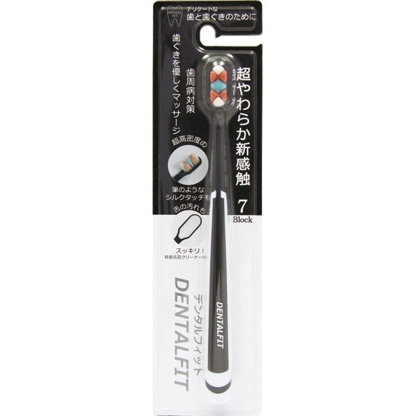 덴탈핏 초극세모 칫솔7 화이트