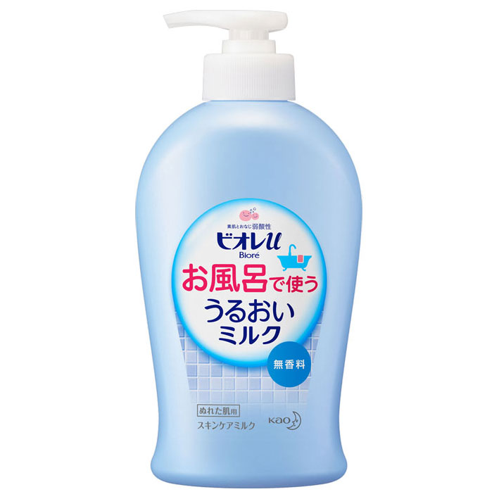 비오레 욕실에서 사용 젖은피부에 바르기만! 무향 300ML