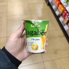 Calcee 쟈가비 감자 스틱 소금맛 40g