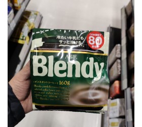 Blendy 찬물에 바로 타먹을수 있는 브렌디 인스턴트 커피 약 80컵 분량 녹색