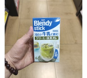 Blendy 찬 우유에 타먹는 크리미 말차 오레 7봉입