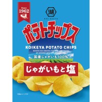 코이케야 KOIKEYA 감자칩 감자와 소금 60g