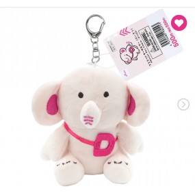 일본 다이소 마스코트 다이조 코끼리 전신 키 홀더