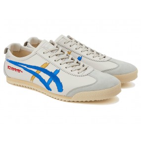 Onitsuka Tiger 오니즈카 타이거 NIPPON MADE 멕시코66 디럭스 화이트/디렉투아르 블루 MEN